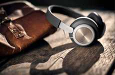 High-End Lambskin Headphones
