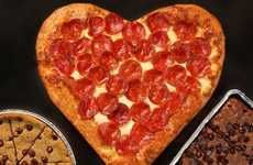 Heart-Shaped Pizza Crusts