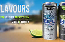 Cocktail-Inspired Energy Drinks