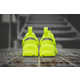 Highlighter-Yellow Basketball Sneakers Image 6