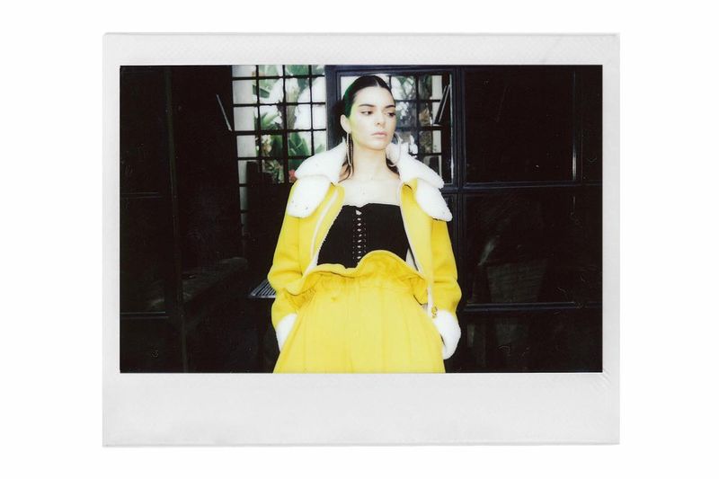 Celebrity Sister Polaroid Editorials