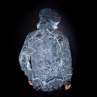 Reflective Metropolitan Map Jackets Image 4