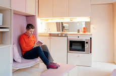 Sliding Modular Plywood Furnishings