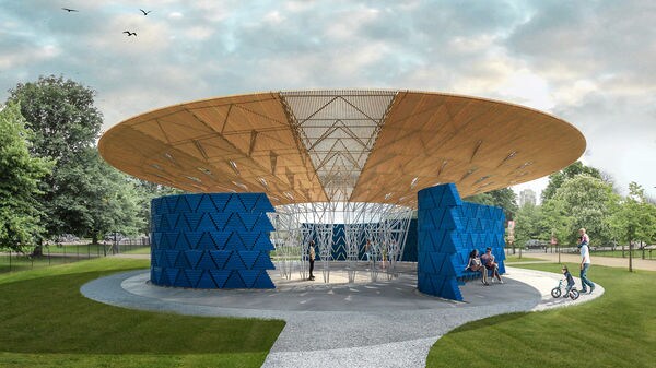 Tree-Inspired Pavilion Designs