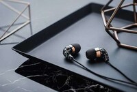 Multicolor Marble Headphones Image 2