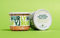 Color Blocked Cabbage Branding Image 3