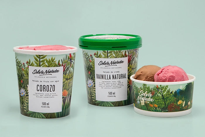 Biodiversity Ice Cream Branding