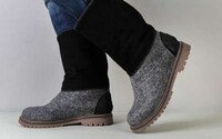 Traditionally Crafted Wool Boots Image 2