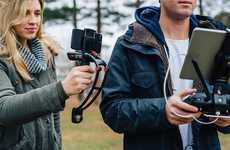 Collapsing Smartphone Stabilizers