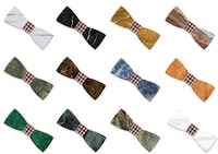 Natural Stone Bow Ties Image 3