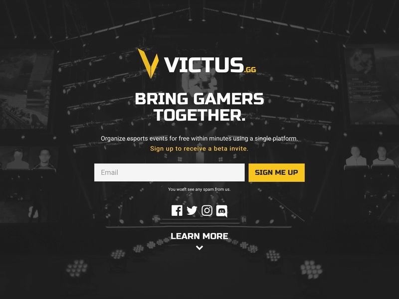 Online Gamer Event Platforms