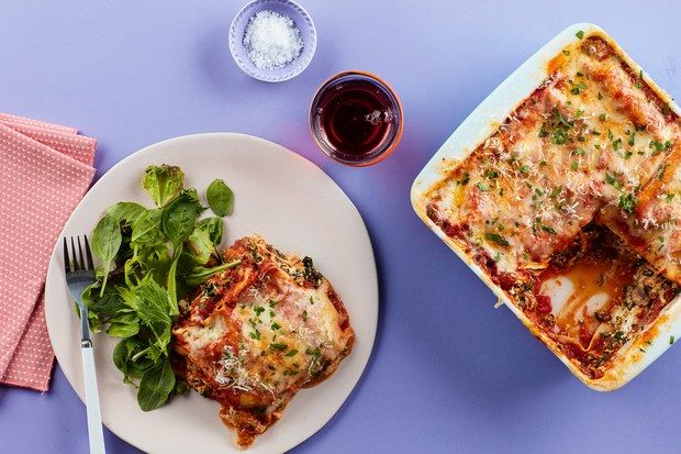 15-Minute Microwave Lasagnas