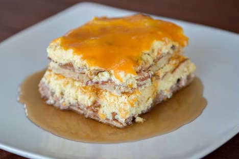 Hearty Pancake Lasagnas