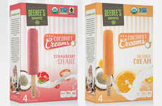 Non-GMO Coconut Ice Pops