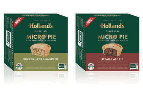 Savory Microwaveable Frozen Pies