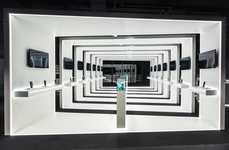 Futuristic Electronics Kiosks