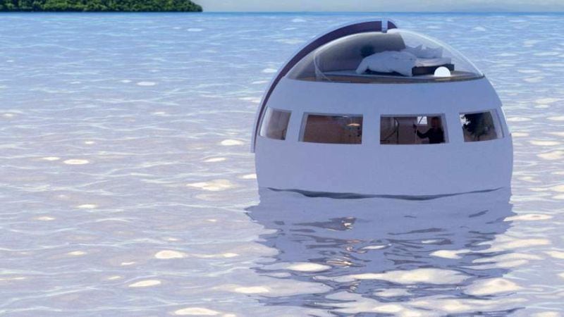 Floating Hotel Sleeping Capsules