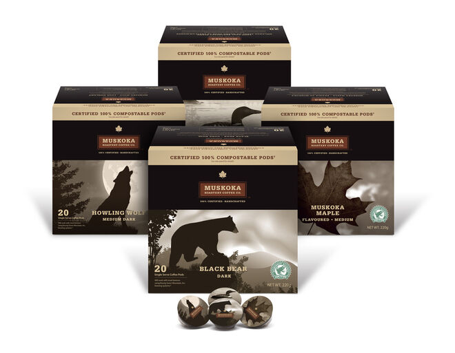 Completely Compostable Coffee Pods