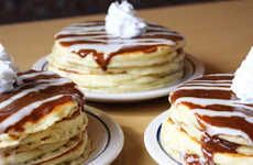 Stacked Cinnamon Roll Pancakes