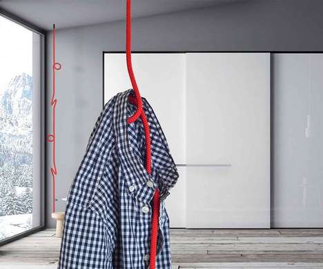 Malleable Rope Clothing Racks