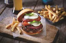 Fresh Mozzarella Burgers