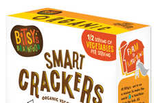 Vegetable-Infused Crackers