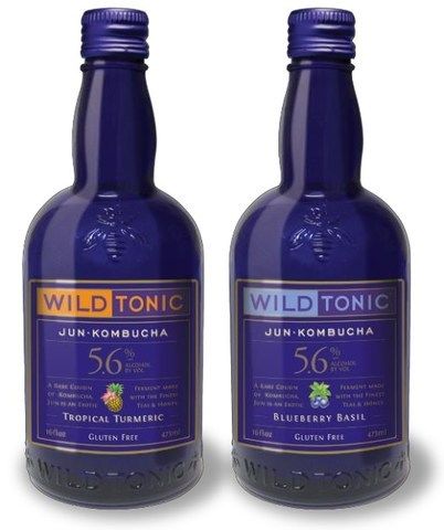 Alcoholic Kombucha Tonics