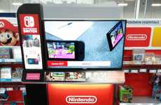 Interactive Gaming Console Displays