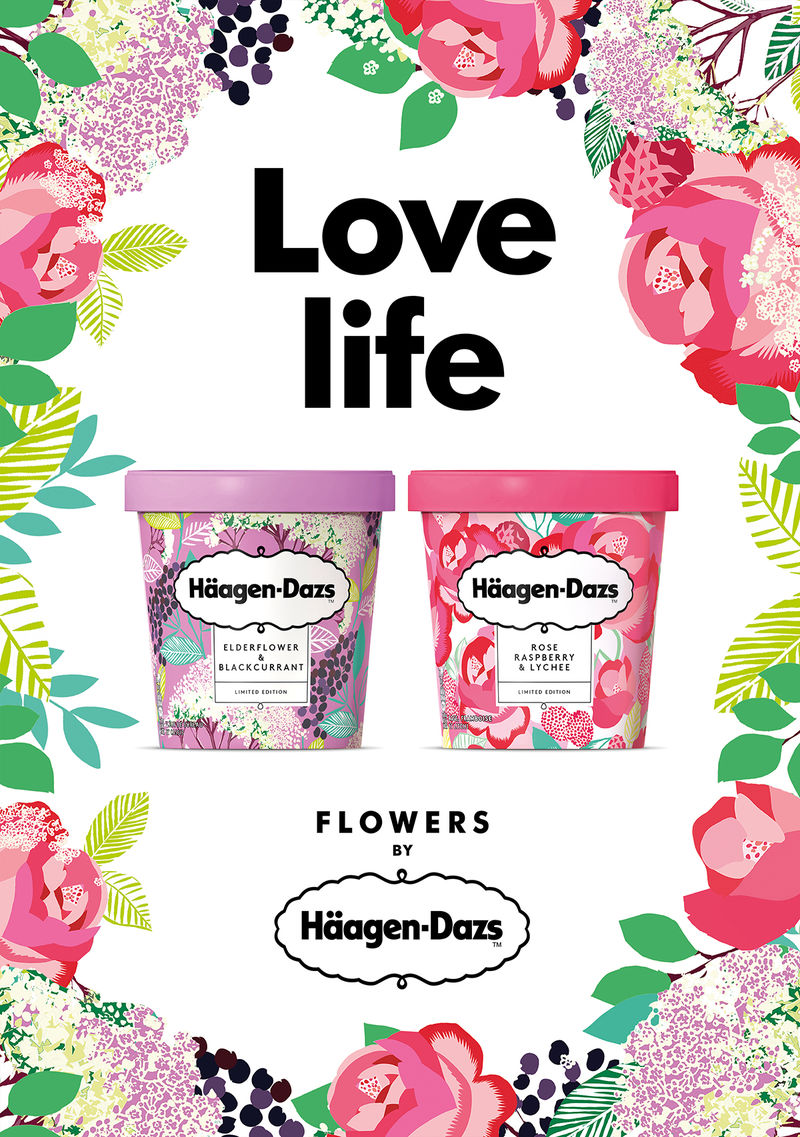 Frozen Wildflower Desserts