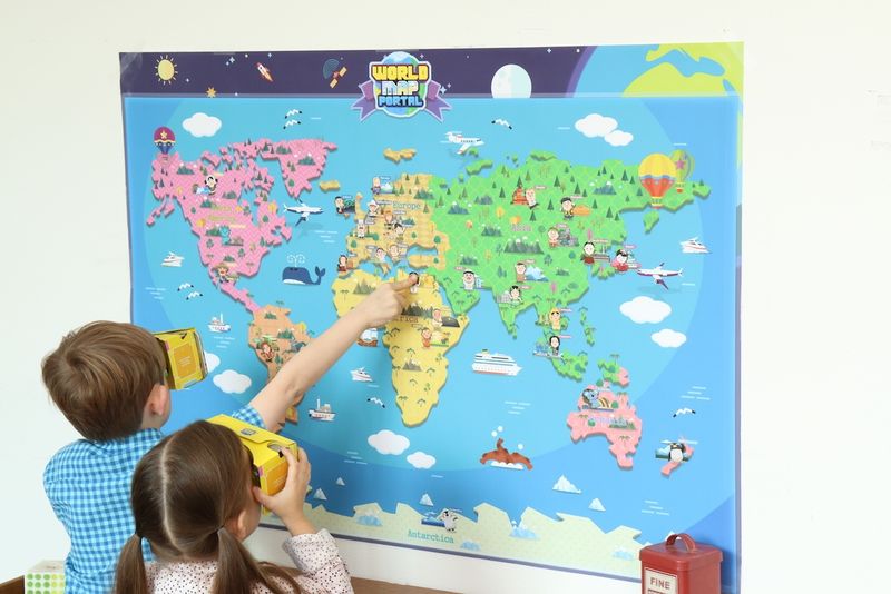 Educational VR Map Toys