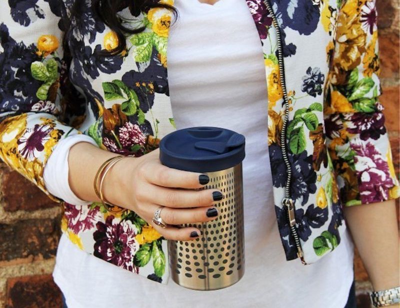 Insulated Coffee-Brewing Mugs