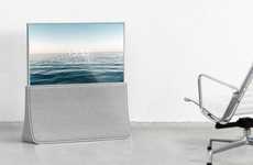 Sleek Pop-Up Televisions
