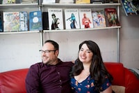 Comic Fan Engagement Portraits Image 7