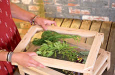 Kitchen Herb-Drying Racks