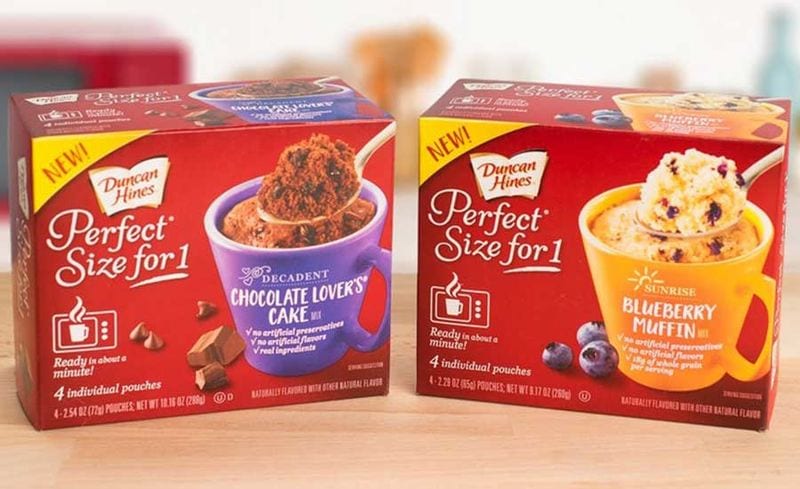 Microwaveable Cake Desserts
