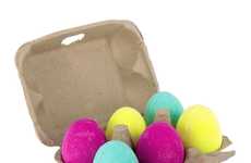Egg-Shaped Bath Bombs