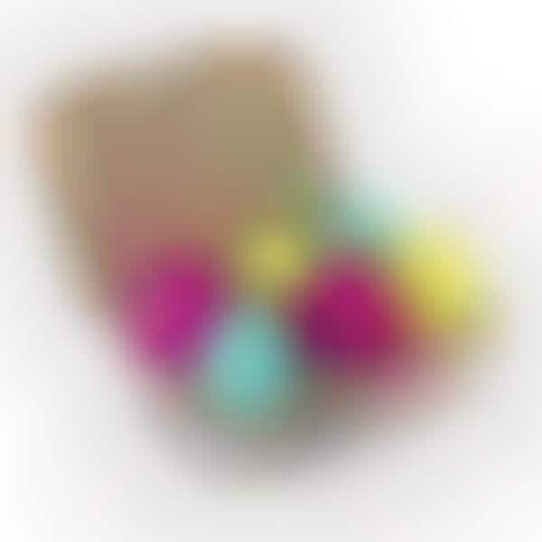 Egg-Shaped Bath Bombs