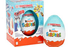 Oversized Toy-Filled Chocolate Eggs