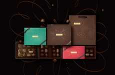Floral-Themed Chocolate Packaging