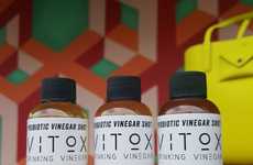 Flavored Probiotic Drinking Vinegars