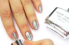 Liquid Chrome Manicures