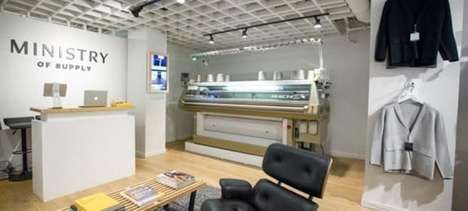 In-Store 3D Knitting Machines