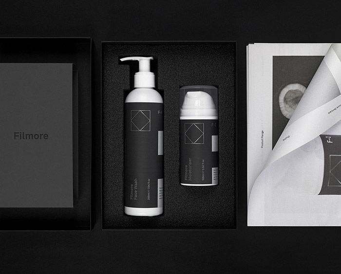Monochrome Unisex Cosmetic Branding