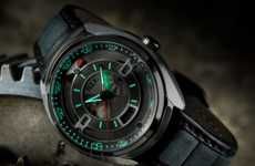 Upcycled Automotive Timepieces
