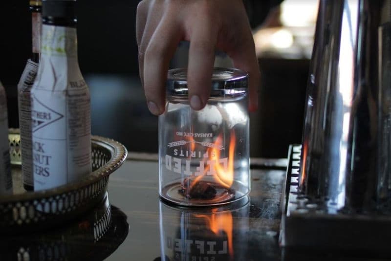 Scented Smokey Shaken Cocktails
