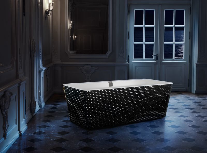 Crystal-Encrusted Bathtubs