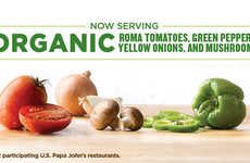 Organic Pizza Topping Promotions