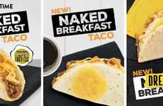 Fried Egg Shell Tacos