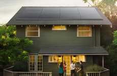 Streamlined Solar Roof Panels