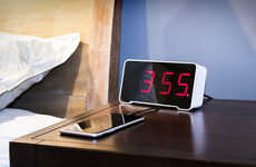 Device-Charging Alarm Clocks